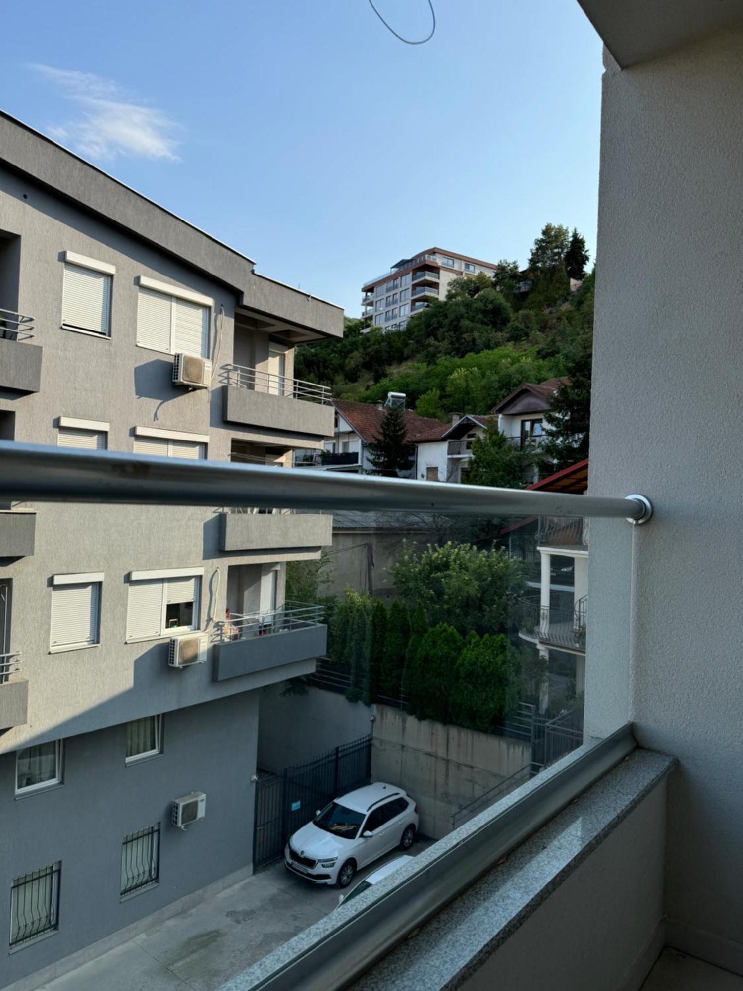 Modern Skopje Apartment Exterior foto